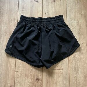 lululemon athletica Jet Black Athletic Shorts